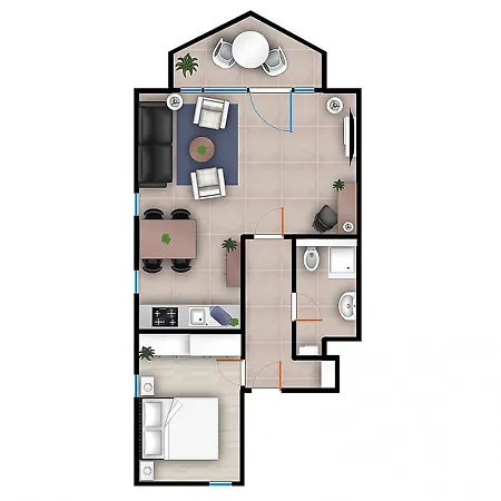 Reihenhaus Eichenweg Reihenhaus Eichenweg 8 Apartman Scharbeutz